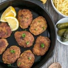 These chicken and beef croquettes are soft, juicy and super flavorful. A famous Russian kotleti recipe! @natashaskitchen