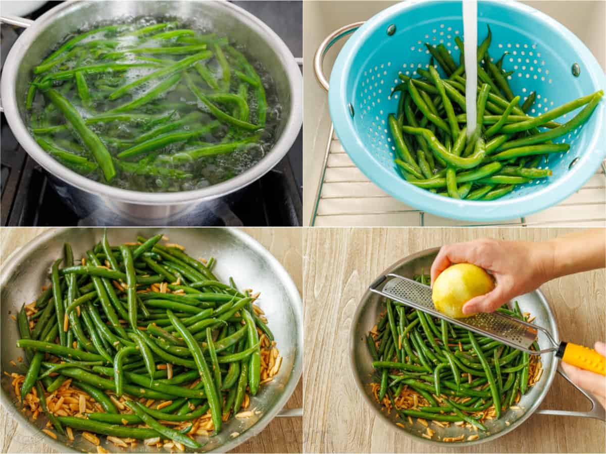 How to blanche and sauté green beans