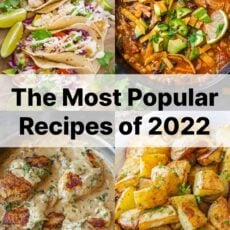 Most popular recipes of 2022