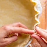 How to Make homemade easy pie crust recipe